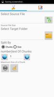 File Splitter for Android Ekran Görüntüsü 3