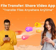 File Transfer: Share Video App Affiche
