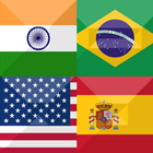 Đố lá cờ : Đoán tên và màu cờ biểu tượng
