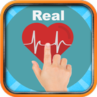Real Heart Rate Monitor Finger Zeichen