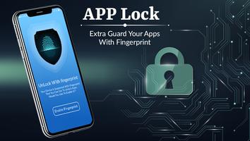 App lock - Real Fingerprint, Pattern & Password الملصق