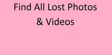 Find All Lost Photos & Videos