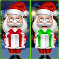 Christmas Games Find the difference Santa Puzzle