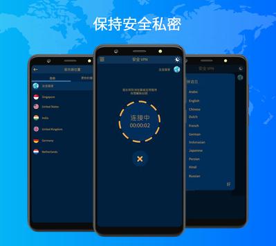 自由 VPN 代理- Wifi 热点地区 屏蔽，代理 服务器 海报