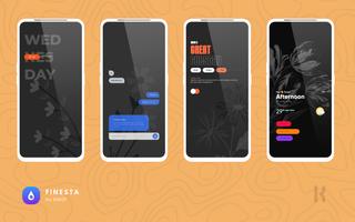 Finesta KWGT اسکرین شاٹ 1