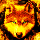 Fire Wallpaper Theme Lone Wolf APK