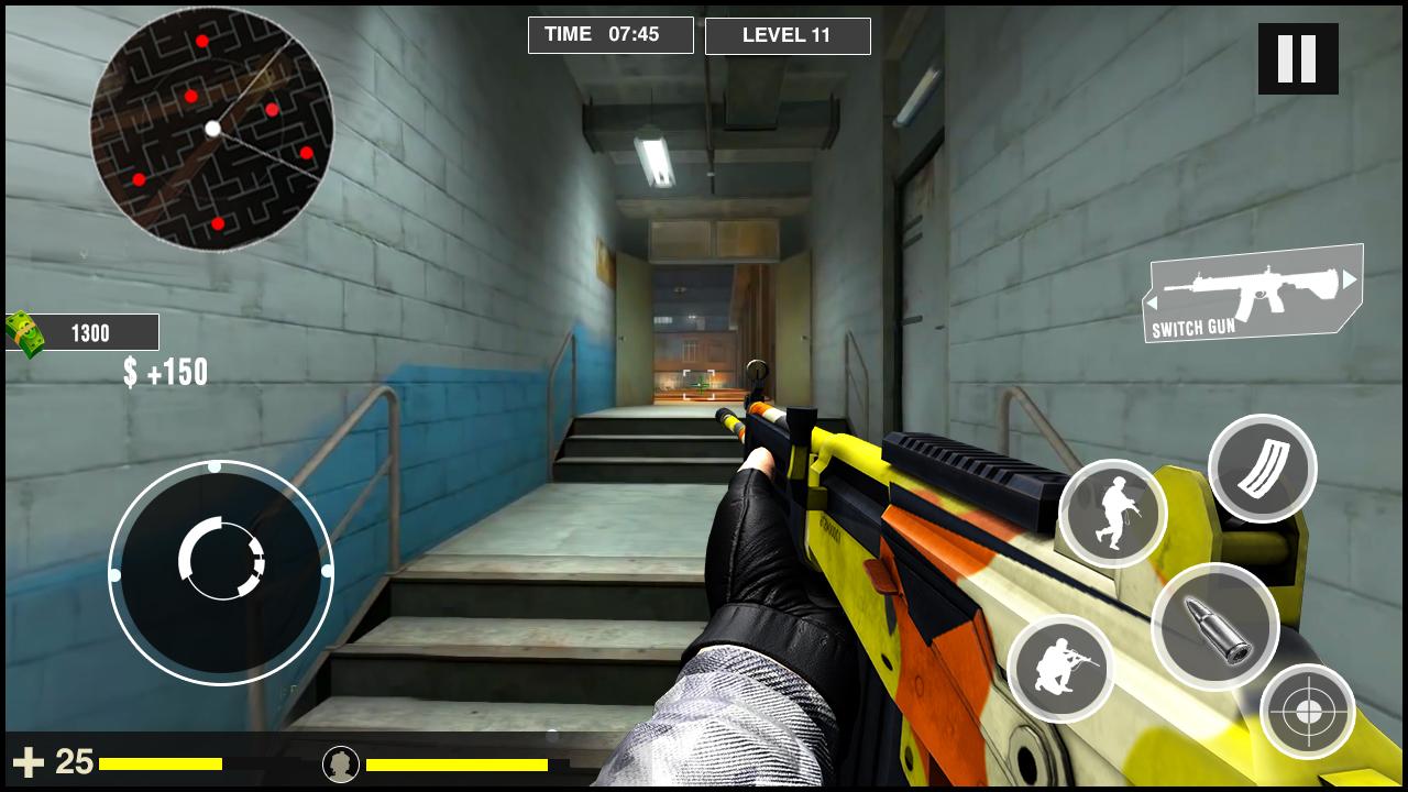 Android 用の カウンターストライクゲーム 無料シューティングゲーム 戦争ゲーム オフライン銃ゲーム 無料です 火災 Apk をダウンロード