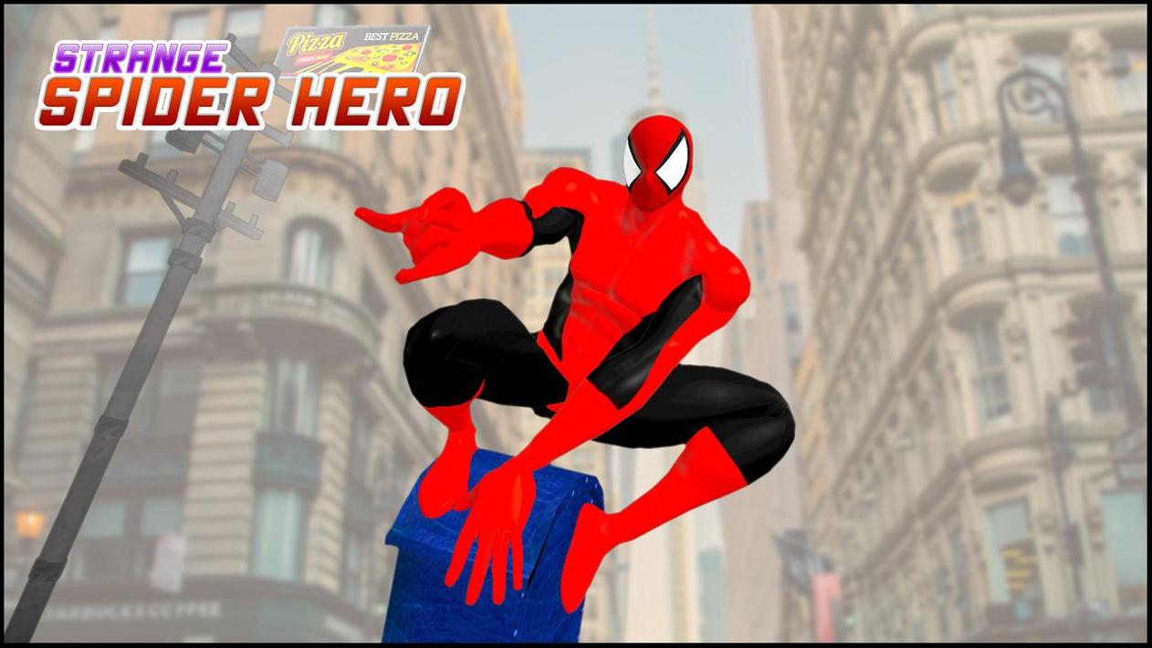 Strange Spider Hero poster