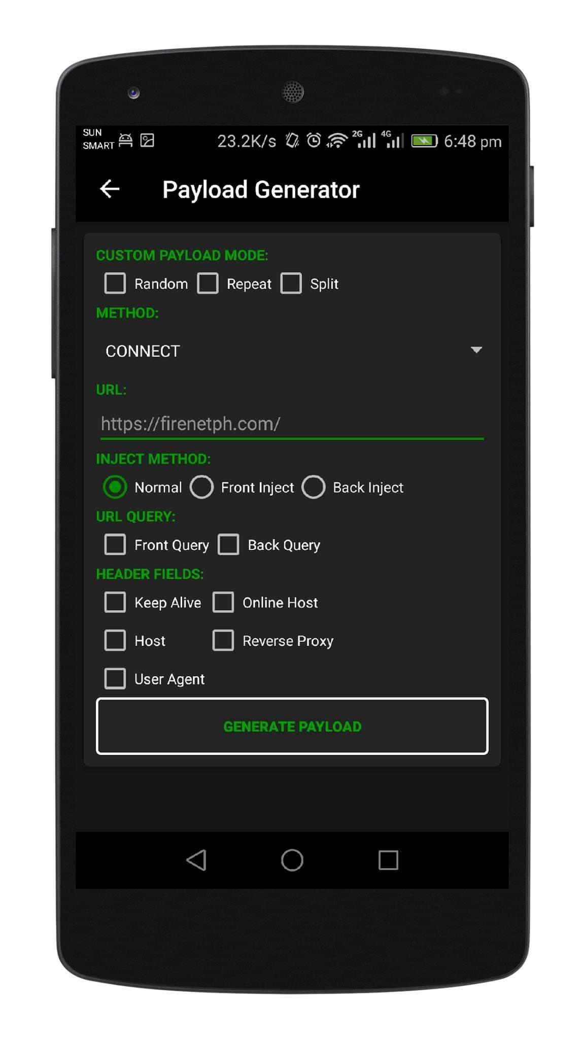 FIRENET INJECT PRO for Android - APK Download - 