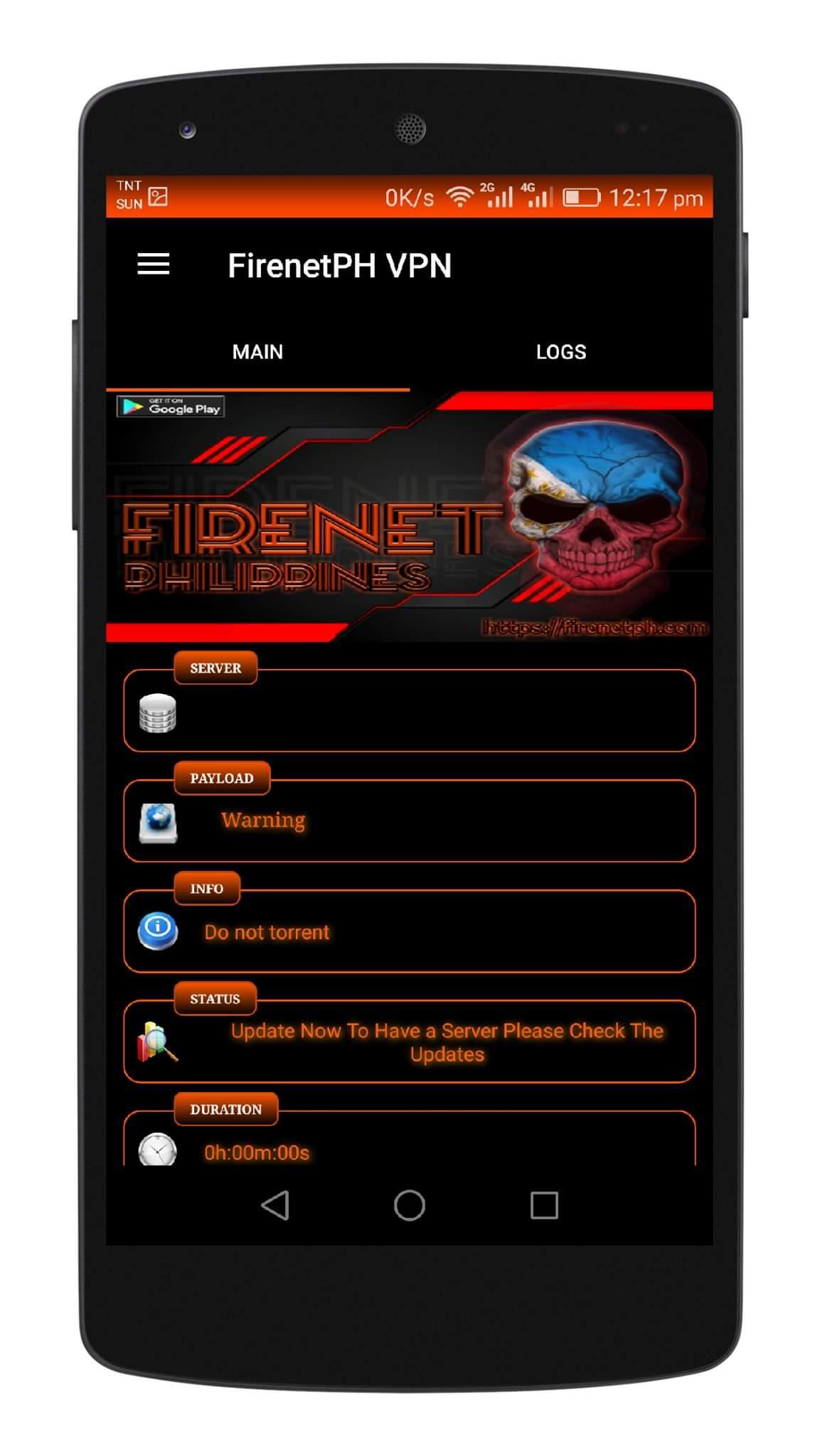 FirenetPH VPN for Android - APK Download - 