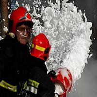 Firefighting Foam الملصق