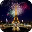 Fireworks in Paris Wallpaper