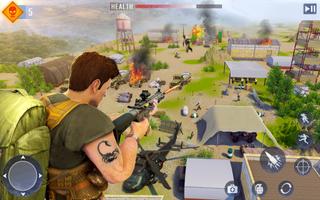 FPS Commando Gun Games Mission скриншот 2