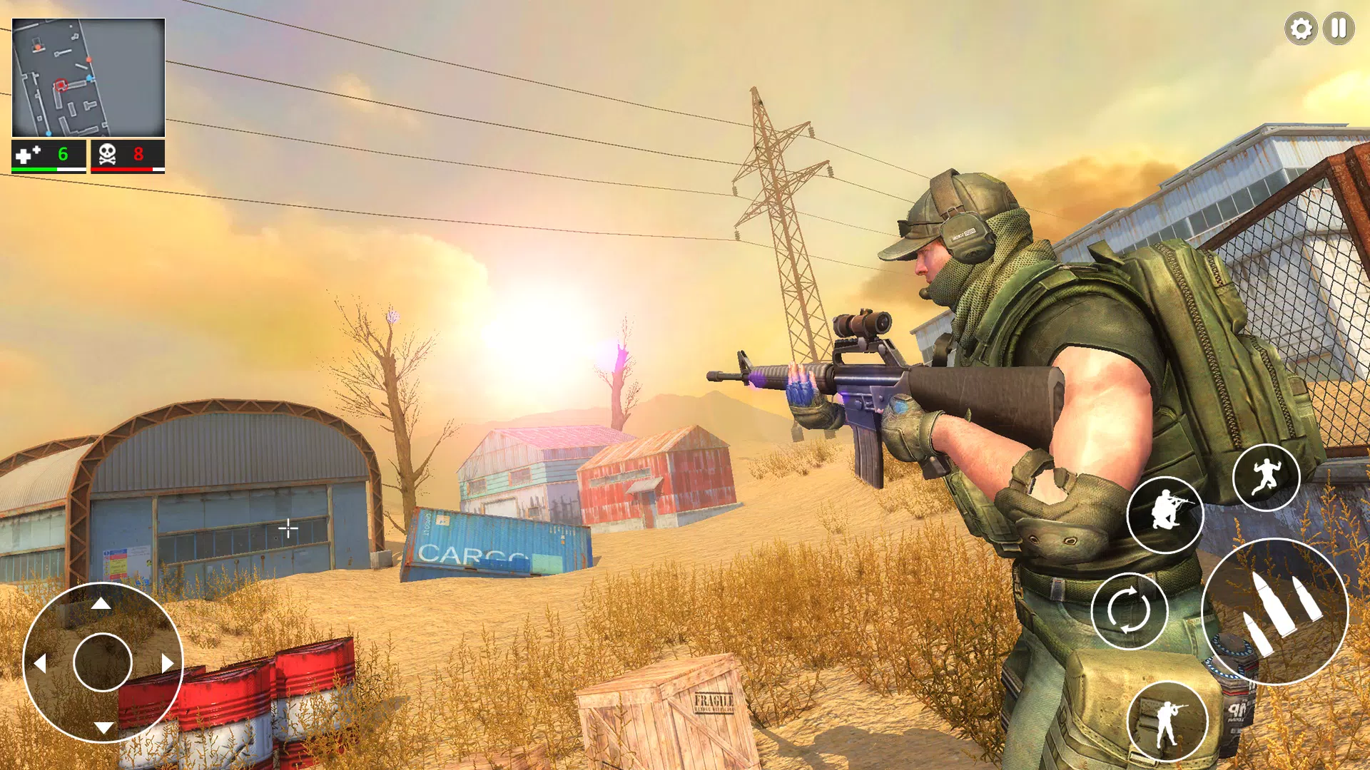 Download do APK de jogo de arma de tiro offline para Android