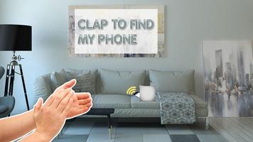 Find phone by clapping Affiche