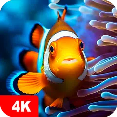 Hintergrundbilder mit Fisch 4K APK Herunterladen