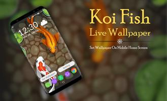 Koi Fish 3D Live Wallpaper 2019 poster