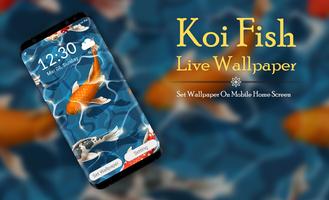 Koi Fish 3D Live Wallpaper 2019 screenshot 3