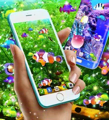 Скачать Рыбы живые обои XAPK