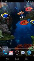Fond gratuit animé Aquarium Affiche