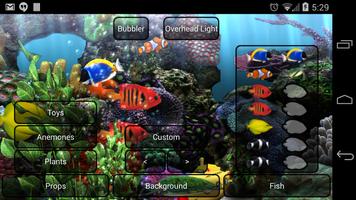 Fond d'écran Aquarium animé capture d'écran 1