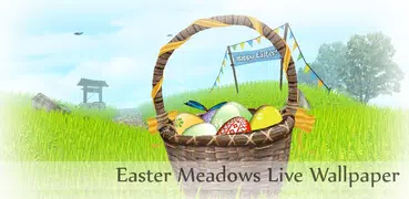 Easter Meadows Free Wallpaper