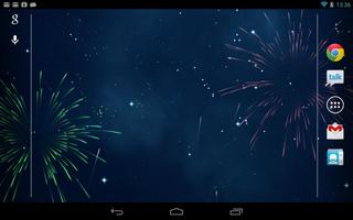 KF Fireworks Live Wallpaper Ekran Görüntüsü 2