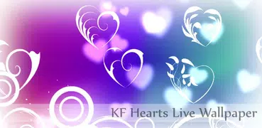 KF Hearts Live Wallpaper