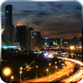 City at Night Live Wallpaper