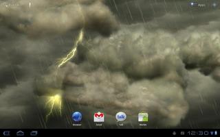 Thunderstorm Live Wallpaper تصوير الشاشة 2