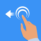 Swipe Back Navigation Gesture ikon
