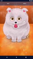 Cute Puppy Live Wallpaper ภาพหน้าจอ 3