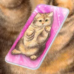 Cute Fluffy Cat Live Wallpaper APK 下載