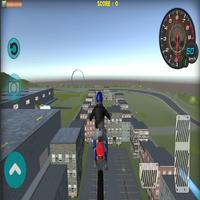 летающий байк гонщику года 3D постер
