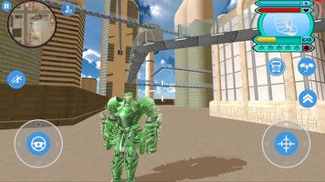 Flying Dragon Robot Transform Vice Town الملصق