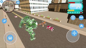 Flying Dragon Robot Transform  الملصق