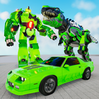 Flying Car Robot Dino Machine-icoon