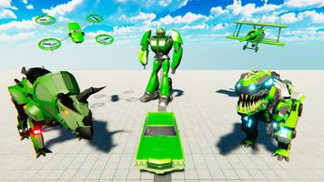 Flying Car Robot Dino Machine imagem de tela 2