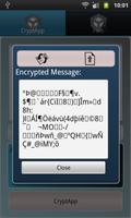 Messages secrets CryptApp capture d'écran 1