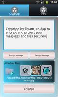 Messages secrets CryptApp capture d'écran 2