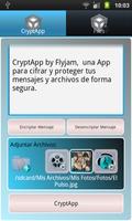 Mensajes Secretos CryptApp captura de pantalla 2