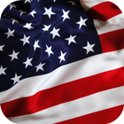 Flag of USA Video Wallpaper आइकन