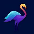 Flamingo KWGT أيقونة