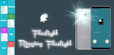 Flash Alerts On Call & SMS - Ringing Flashlight