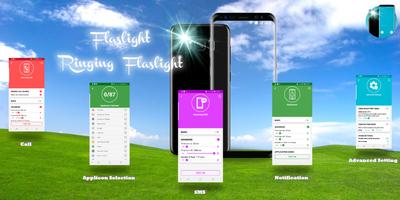 Flash Alerts On Call & SMS - Ringing Flashlight Screenshot 3