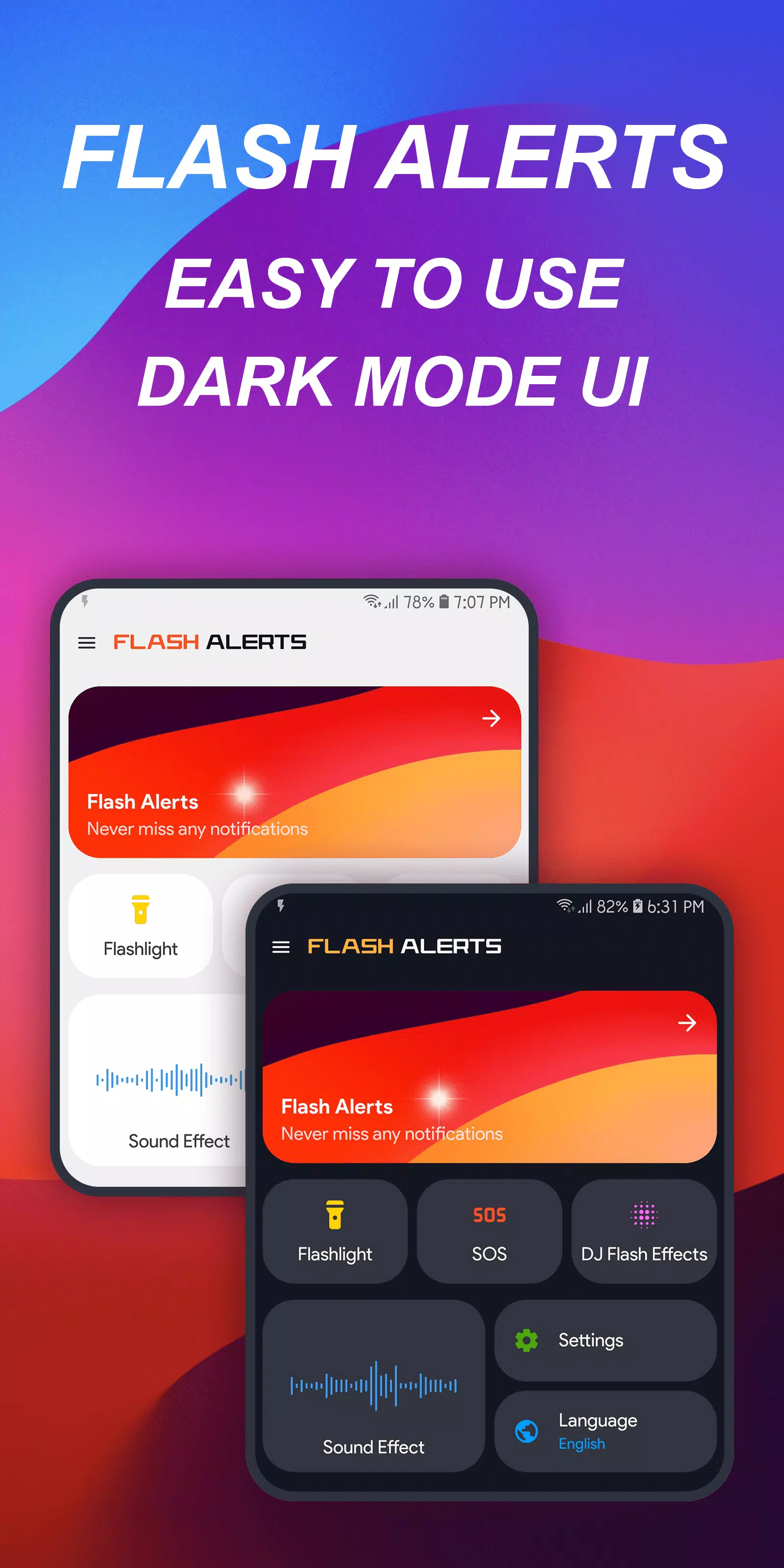 Скачать Flash Alerts APK Для Android