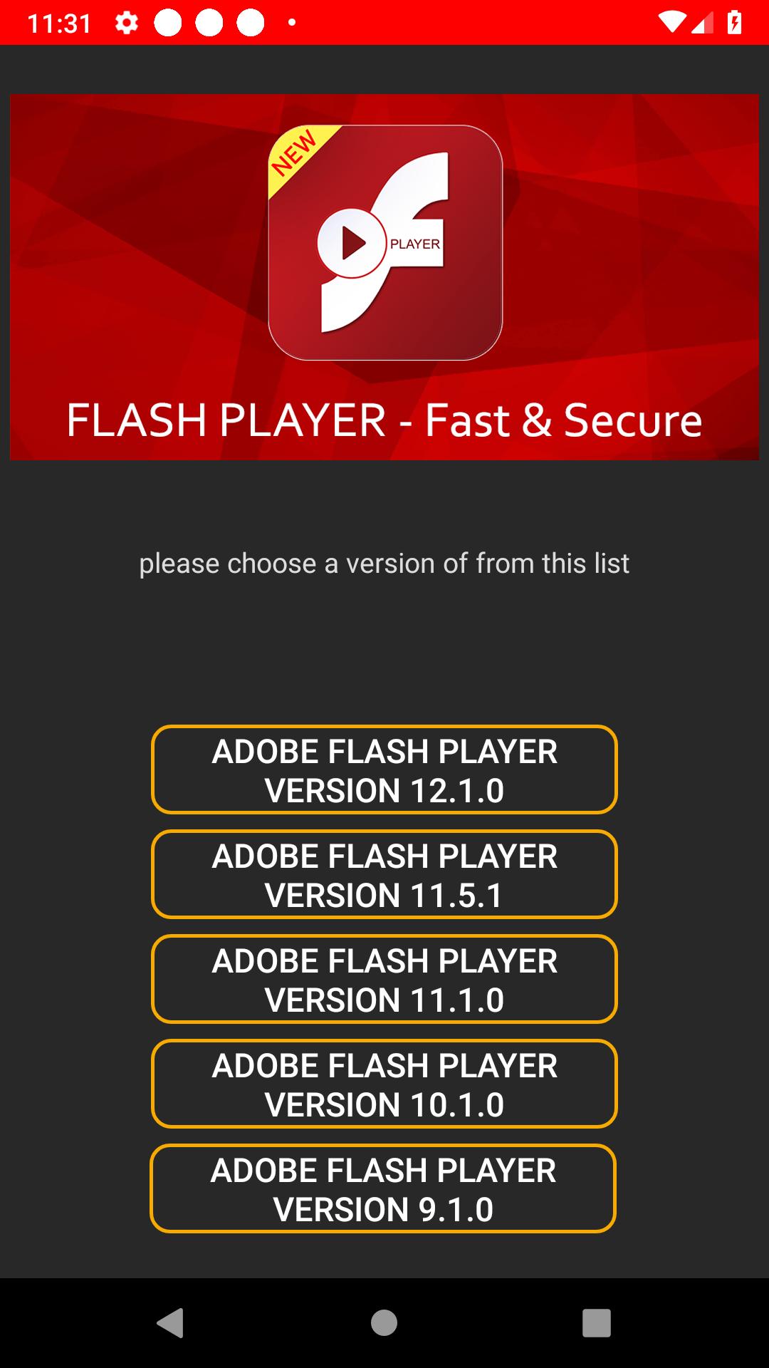 Flash Player Android For Android Apk Download