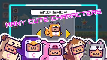 Flappy Jumping Game - Jim Cat Jump скриншот 2