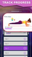 Female Flat Stomach Workout Screenshot 2