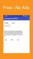 Cryptography Tool [AES256/CBC/ Screenshot 2
